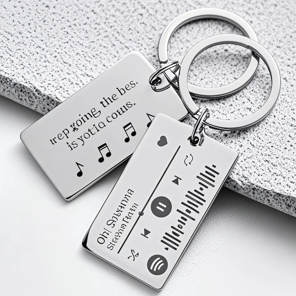 Carry Your Favorite Melody: Personalized Spotify Music Keyring